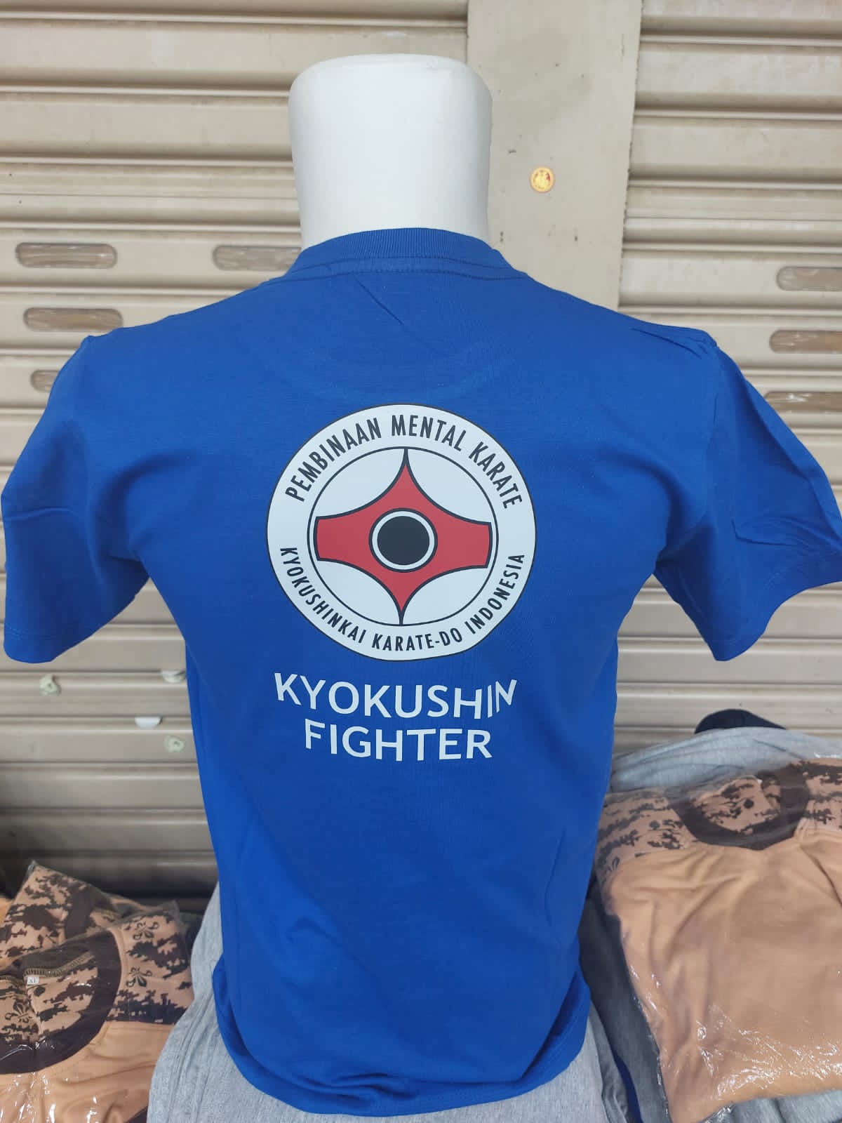 TSHIRT KYOKUSHIN FIGHTER – PEMBINAAN MENTAL KARATE